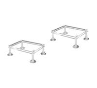 POPETPOP 2pcs Shockproof Water Pump Holder for Fish Tank Sturdy Cup Rack High-grade Transparent Material Space-saving Design Aquarium Accessory