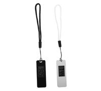 POPETPOP 2pcs Silent Mini Digital Watch Keychain Portable Electronic Clock Read Display for Students and Family
