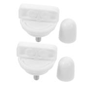 POPETPOP 2pcs Silent Wheel Bearings for Hamster Wheel Easy Installation Replacement Axle Mount Tightening Knobs for Small Pet Exercise Quiet for Peaceful Playtime