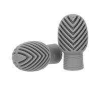 POPETPOP 2pcs Silicone Drumstick Protectors Mute Cover Caps for Most Drumsticks Lightweight Sturdy Head Protective Covers Suitable for Silent Practice