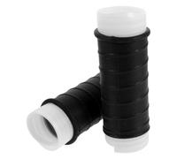 POPETPOP 2pcs Silicone Handle Grip Covers with Textured Anti-Slip Design, Cold Shrink Sports Grip Sleeves for Fishing Rod Handle and Tennis Racket, Reduces Hand Fatigue During Outdoor