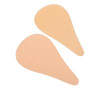 POPETPOP 2pcs Silicone Private Pads for Women, Waterproof and Breathable, Self Adhesive Comfortable Fit, Suitable for Swimming and Yoga, Prevents Wardrobe Malfunctions, Beige Colour