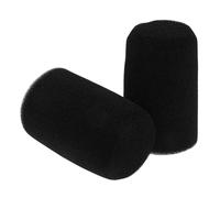 POPETPOP 2pcs Sponge Microphone Windscreen Covers Compatible with Shure Sm7db Mic Wind Protection Noise Reduction for Karaoke Accessories and Live Streaming