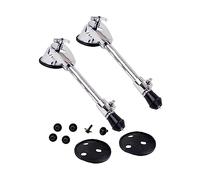 POPETPOP 2pcs Stainless Steel Drum Legs Bass Drum Legs Bottom Stand Support Stable Floor Tom Support Suitable for Professional and Home Use