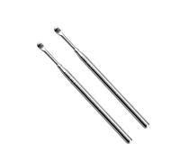 POPETPOP 2pcs Stainless Steel Ear Cleaning Tool for Earwax Removal Safe for Ears and Easy to Clean Suitable for Medical Clinics and Hospitals Effective for Adults