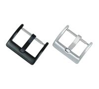 POPETPOP 2pcs Stainless Steel Watch Band Buckles for Silicone and Electronic Watchbands, Easy to Install, Sturdy and Not Easy to Break, Simple Style Accessories for Wristwatch Repair