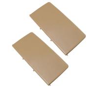 POPETPOP 2pcs Sun Visor Vanity Mirror Cover Flip Design with Angle Easy Installation Inside Automotive Mirror Visor Replacement Driver Side Protection for 07-11 SUV Models