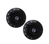POPETPOP 2pcs Thermostat Cover for Rangemaster Cooker Knobs Fit Gas Stove Knobs Replacement for Oven for Range Oven Gas Stove