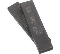 POPETPOP 2pcs Traditional Chinese Grinding Ink Sticks Oil Smoke Ink Blocks for Calligraphy and Painting Practice Handmade Student Block for Writing and Art Supplies Random Style