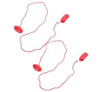 POPETPOP 2pcs Treadmill Magnetic Safety Key Replacement Abs Red Magnet Security Lock with Spare Keys Set for Running Machines, Home Exercise Setup