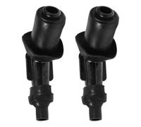 POPETPOP 2pcs Universal Fit Plug Cap for Motorbikes and Scooters High Performance Plastic Spark Plug Boot Cover Replacement Part for Reliable Ignition