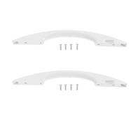 POPETPOP 2pcs Universal Freezer Door Handle Replacement with Screw Mount, Heavy Duty Commercial Fridge and Refrigerator Pull Handle, 280mm Hole Distance, Suitable for Freezers and Coolers