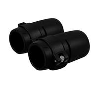 POPETPOP 2pcs Universal Paddle Holder Clip and Fixed Paddle Buckle for Kayak and Canoe in Black for Sup and Water Sports Accessories