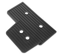 POPETPOP 2Pcs Universal Rubber Drum Pedal Anti-Slip Guards with Large and Small Nonslip Pads Bass Drum Foot Pads Accessory for Set Percussion Part Protection