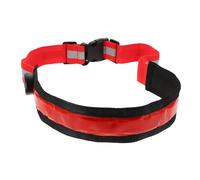 POPETPOP 2pcs USB Rechargeable LED Running Belt with Bright Reflective Light Adjustable Comfortable Waistband for Night Safety for Running Cycling Hiking Camping
