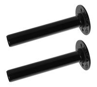 POPETPOP 2pcs Wall Mounted Weight Plate Storage Rack Iron Barbell Plate Holder Space Optimization Design for Home Gym and Commercial Gym Organization