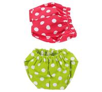 POPETPOP 2pcs Washable Small Pet Diapers for Hamsters and Fancy Rats, Absorbent Cotton Material, Easy Washing Design, for Frequent Travel and Social Activities