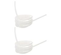 POPETPOP 2pcs Water Flosser Replacement Tubing Compatible with Waterpik Dental Flusher Hose Lightweight Travel-Friendly Oral Care Accessory for Seamless Water Irrigator Maintenance