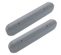 POPETPOP 2pcs Wheelchair Chair Armrests Replacement Detachable Plastic Side Supports for Elderly Extended Transport Use