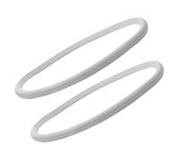 POPETPOP 2pcs Wheelchair Replacement Parts Solid Pu Elastic Polyurethane Tires Maintenance-free Sturdy Rear Wheels for Wheelchairs Suitable for Quiet Environments and Care Centers