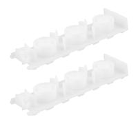 POPETPOP 2pcs Window Balance Holders for Commercial and Home Maintenance White Plastic Tilt Sash Spring Retainer Precise Spring Retention and Easy DIY Replacement