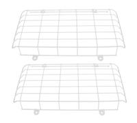POPETPOP 2Pcs Wire Guard for Exit Sign Emergency Light Covers Damage Stopper Metal Wire Guard Exit Sign Protective Cage Emergency Signal Protector