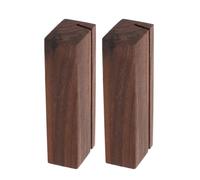 POPETPOP 2pcs Wooden Puzzle Box Lid Stand 8cm X 3cm with 2mm Slot Puzzle Lid Display Holder for Jigsaw Assembly
