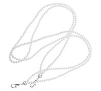 POPETPOP 2pcs Zipper Pull Assist Tool for Dresses Portable Zipper Helper with Pearl Chain for Easy Dressing Beige