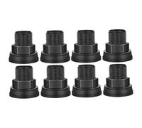 POPETPOP 2sets Aquarium Fish Tank Garden Hose Adapters High Pressure Resistant Quick Connect Plastic Fittings 4pcs*2