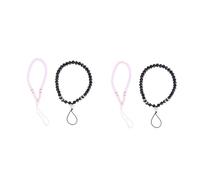 POPETPOP 2sets Crystal Phone Strap Lanyard Lost Keychain Wrist Strap for Cameras Keychains and Handbags Durable Hanging Rope for Everyday Use 2pcs*2