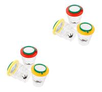 POPETPOP 2sets Cute Insect Magnifier Box Learning Tool Magnifying Container Bug Catching Kit for Boys and Girls 3pcs*2