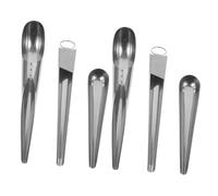 POPETPOP 2sets Parrot Feeding Accessory Bird Tool Pet Feeder Scoop for Pigeon Feeder Tray 3pcs*2