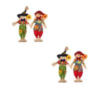 POPETPOP 2sets Scarecrow Ornaments Christmas Scarecrow Scarecrows Outdoor Fall Festival Decorations Fall Decor Funky Solar Lanterns for The Garden outside Garden Shelf Colorful 2pcs*2