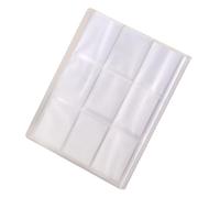 POPETPOP 3-inch Matte Pp Photo Card Album 396 Slots Portable Multi-function Picture Book for Photos Business Cards Movie Tickets Household Storage Compact Organizer