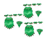 POPETPOP 3 Sets Christmas Dog Cat Outfit Christmas Costumes for Small Breed Pet Cute Pet Clothes Size Xl Long-lasting Adorable Design Outdoor Activities Easy Wear