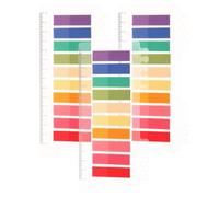POPETPOP 3 Sets Sticky Index Tabs Multi-Functional Memo Notes and Tagging Labels Made of Sturdy Pet Material, Practical Office and School Supplies for Organizing Documents and Books
