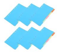 POPETPOP 30 Pcs Pocketbook Loose Leaf Papers Assorted Colour Paper Refills Easy to Write Smooth Hand Feel School Stationery for Birthday