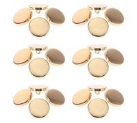 POPETPOP 30 Pcs Vintage Metal Sewing Buttons for Blazer, 25mm Round Zinc Alloy Decorative Buttons with Easy Sew on Design, Classic Elegance for Suit Jackets and Coats