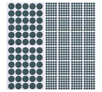 POPETPOP 300pcs Fireproof Self-adhesive Hollow Fish Paper Battery Insulator Ring Electrical Insulation Pad for 18650 Cells Industrial Use