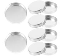 POPETPOP 30pcs Eyeshadow Sub Containers Eyeshadow Storage Palettes Aluminum Sleek Modern Suitable for DIY Eye Shadow Women Makeup Collection