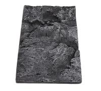 POPETPOP 3d Reptile Tank Background Board Creates Beautiful Scenery Pu Material Black Colour, Not Easy to Fade for Turtle and Reptile Tanks for Aquarium and Habitat Decoration