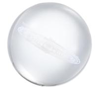 POPETPOP 3d Solar System Crystal Ball with Advanced 3d Cutting Technology, Crystal Sphere with Smooth Surface and Elegant Silver Decoration for Home and Holiday Ornament