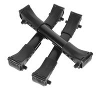 POPETPOP 3pcs Aluminum Twin Stroller Connectors Cart Connector Accessories for Linking Two Identical Pushchairs Into Twin Strollers