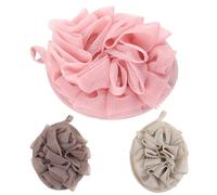 POPETPOP 3pcs Bath Ball Showering Ball Exfoliating Mesh Loofah Lightweight Rich Foaming Toweling Pe Material Adorable Shaped Decorative Bath Accessories for Daily Shower Use