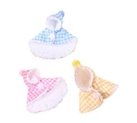 POPETPOP 3pcs Bird Winter Dress Flight Bird Clothes Parrot Winter Wear Portable Small Parrot Outfit Warm Cape Apparel