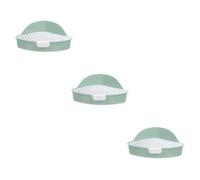 POPETPOP 3pcs Box Bunny Litter Box Cage Hamster Toilet Rabbit for Small Pets Hamster Potty Trainer for Bunny Pet Toilet
