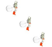 POPETPOP 3pcs Glow Dark Diver Aquarium Ornament Scuba Diver Decoration for Fish Tanks Unique Floating Realistic Detail for Aquatic Scenes