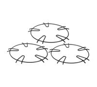POPETPOP 3pcs Milk Pot Holder Gas Stove Bracket Kitchen Tools Steamer Rack for Pots Organizer Boil Egg Holder Steam Egg for Kitchen Hanging Rack and Can Cooker Use