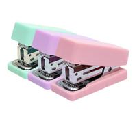 POPETPOP 3pcs Mini Metal Stapler Set for Office and Study Use Teacher Stapler with Binding Function and Hardly Jams Staples for Classroom and Home Stationery Supplies