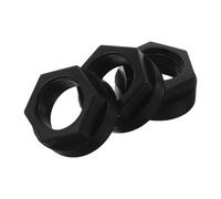 POPETPOP 3pcs Mini Plastic Beverage Faucet Replacement Nuts for Water Dispenser Spigot Fastening Tool Compatible with Drink Dispenser Coolers and Beverage Barrels